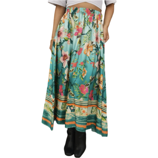 Rok Floral Turquoise